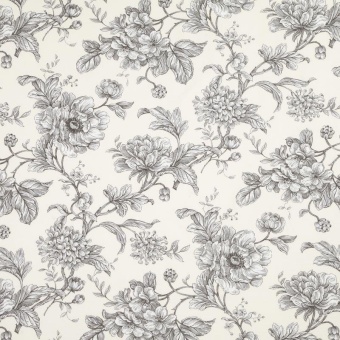 Ткань Elegancia Flower Art Aquitaine Charcoal