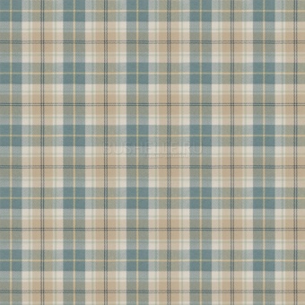 Ткань Fabricut Twitch Plaid Bluejay