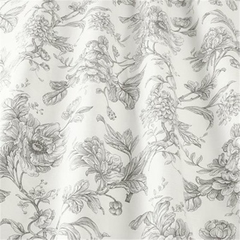 Ткань Elegancia Flower Art Aquitaine Charcoal
