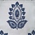 Ткань Galleria Arben Bagru Indigo