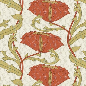 Ткань Vestale Heritage Pavot Fire