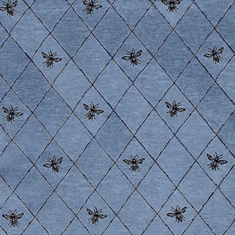 Ткань Sarlas Bee 2-3556-blue