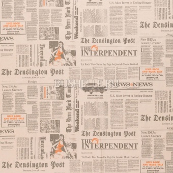 Ткань Anka Newspaper 53972 Цвет 1003