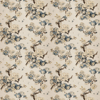 Ткань Fabricut Sham Floral Cloud Mist