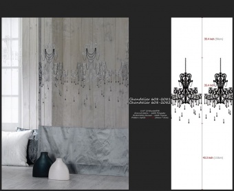 Тюль Gianti Chandelier 608-2081