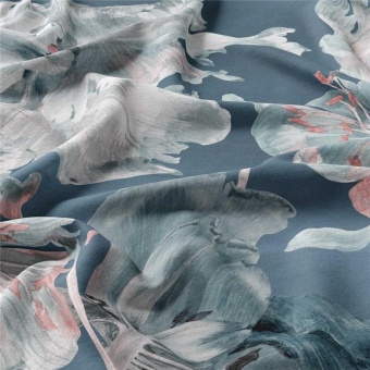 Ткань Vestale Lush Bloom Blue Mint