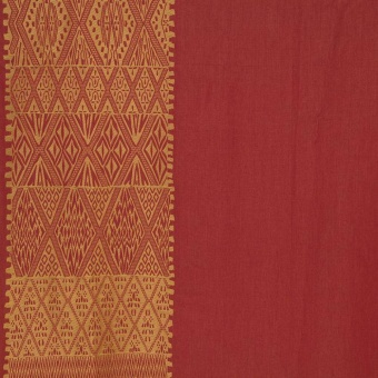 Ткань Galleria Arben Exclusive Ethnic Stripe 83 Red Gold