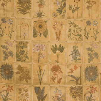 Ткань Galleria Arben Exclusive Botanical 303 Gold 140 Cm
