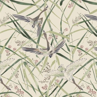 Ткань Vestale Eastasia Goose Chase Mint Cream