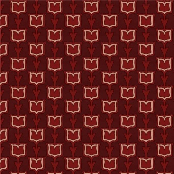 Ткань Vestale Heritage Fleur-de-lis Ruby