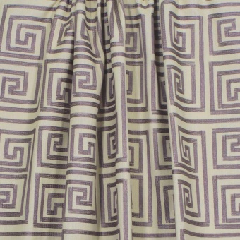 Ткань Elegancia Geometric Hypnotic Platinum