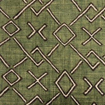 Ткань Galleria Arben Sylvie Malian Geo Fern