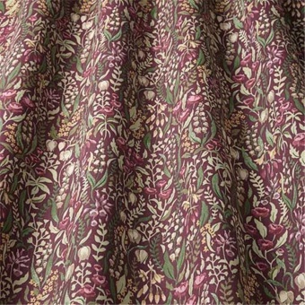 Ткань Elegancia Flower Art Kelmscott Claret