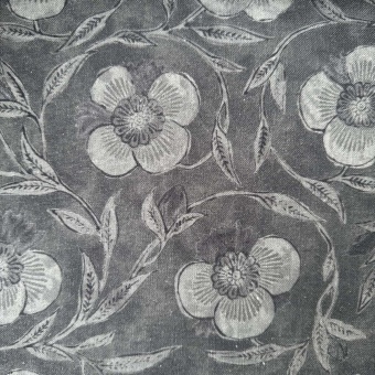 Ткань Galleria Arben Pondicherry Trail Charcoal