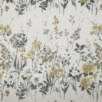 Ткань Elegancia Flower Art Wild meadow Charcoal