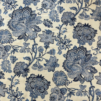 Ткань Galleria Arben Helmsley 525 Porcelaine Blue