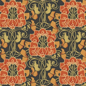 Ткань Vestale Heritage Orchid Fire