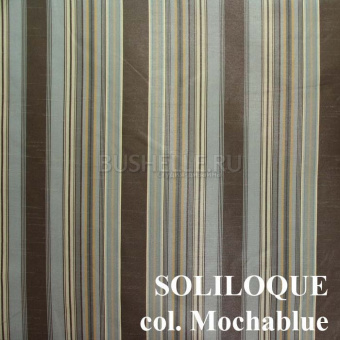 Ткань Atmosphere Soliloque Mochablue