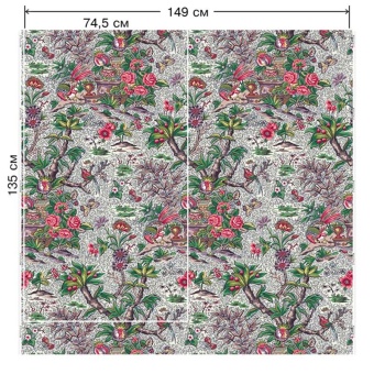Ткань Vestale Heritage Perfect Garden Young Green