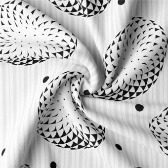 Ткань Vestale Eastasia Circuit Monochrome