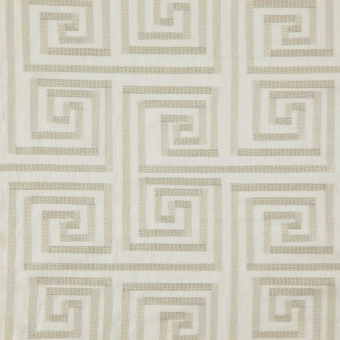 Ткань Elegancia Geometric Hypnotic Ecru