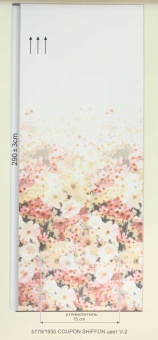 Тюль Windeco 5779/1935 COUPON SHIFFON V-2