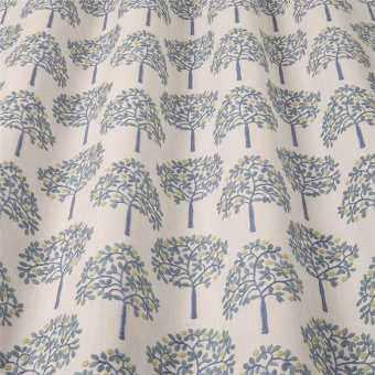 Ткань Nevio Lancashire Orange Grove Lapis