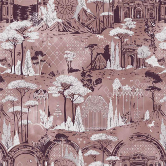 Ткань Vestale Fantasy Forest Parfait
