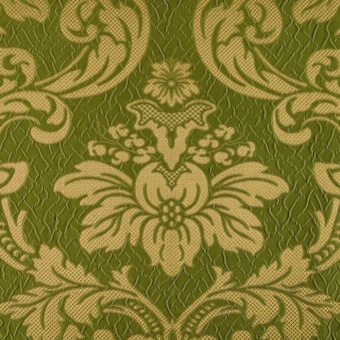 Ткань Galleria Arben Exclusive Damask 03219 Col.36 Gold Green D.6-3032 130 Cm _Ke