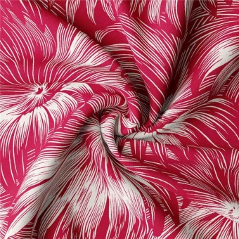 Ткань Vestale Eastasia Leafy Shade Passion