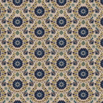 Ткань Trend-лен 03207 Cobalt