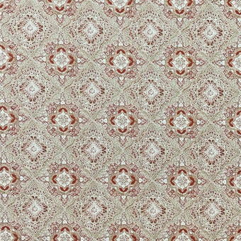 Ткань Dom Caro Gardens Alhambra Escudo 12-terracotta
