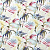 Ткань Dom Caro Bild Blume 02-multi