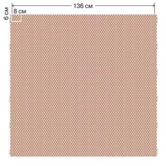 Ткань Vestale Eastasia Metre Raspberry