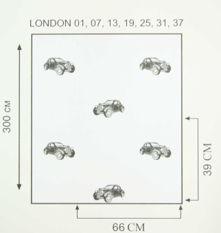 Тюль 5Avenue London 25
