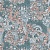 Ткань Vestale Deep Ornament Blue Mint