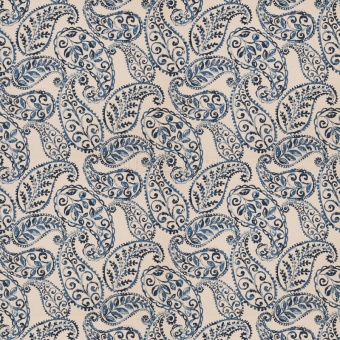 Ткань Fabricut Tichu Paisley Bluebell
